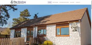 Website designed for The Shieling
